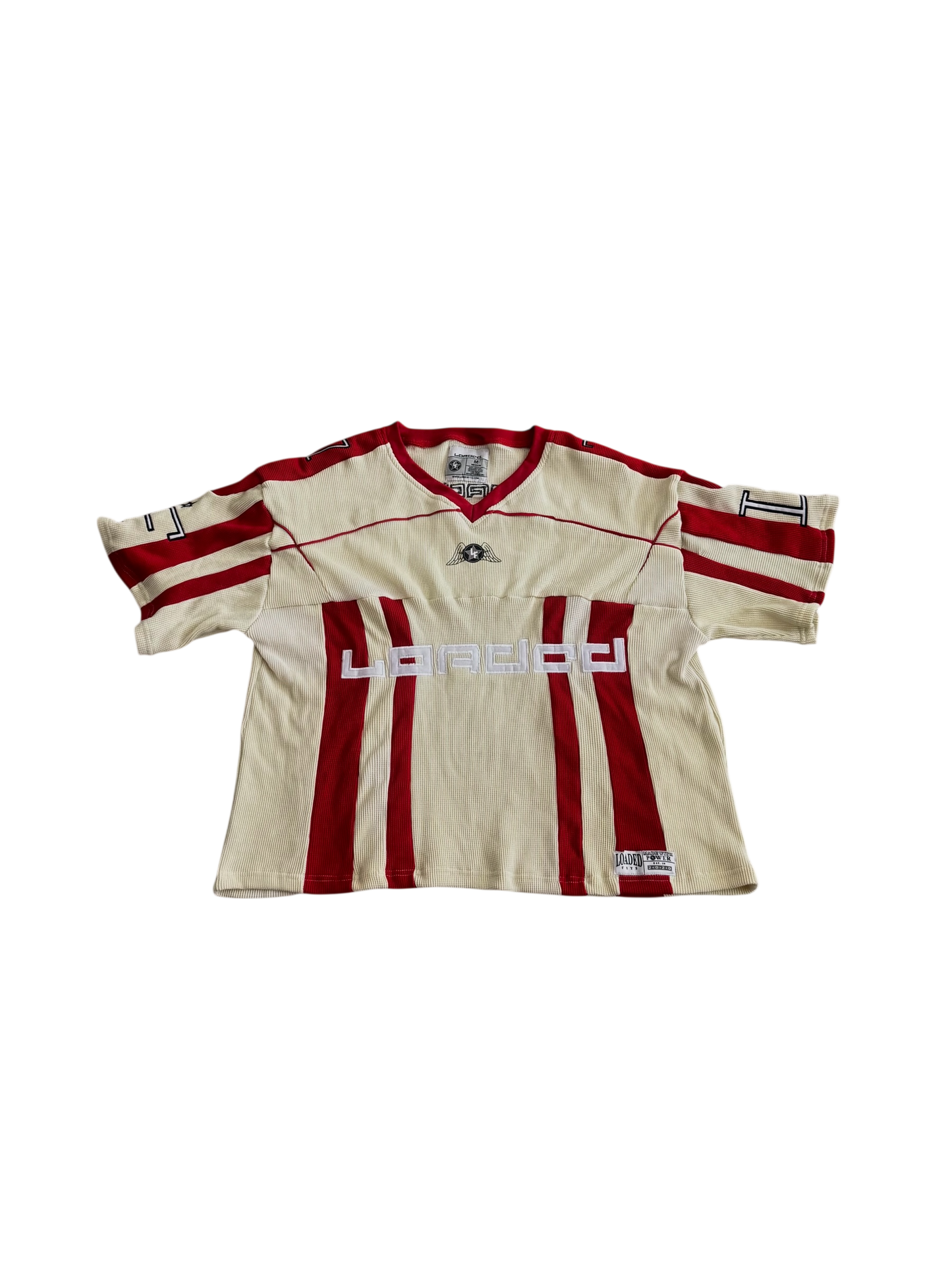 OVERSIZED RED SOCCER JERSEY