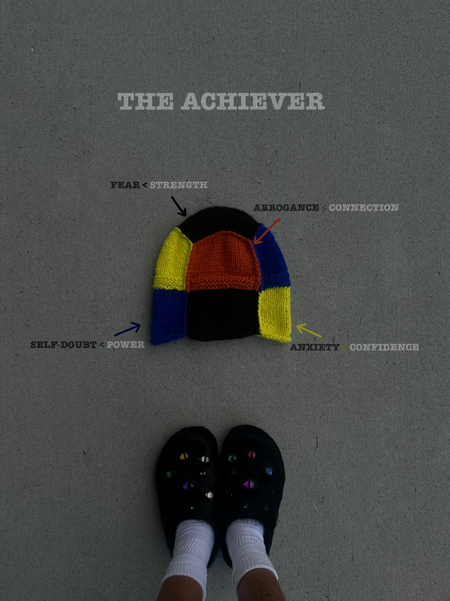 “THE ACHIEVER” MENTAL BLOCK BEANIE