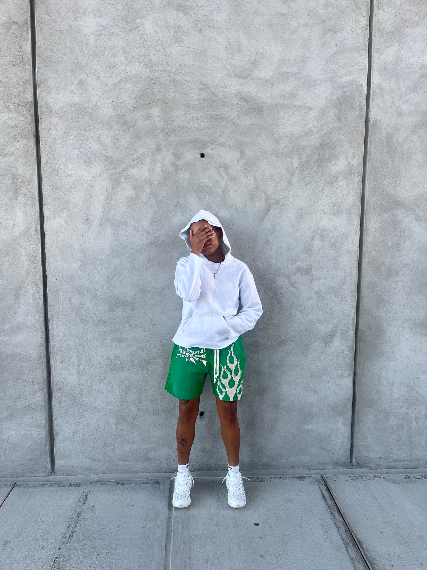 LOADED FLARE (LF) SHORTS [GREEN]