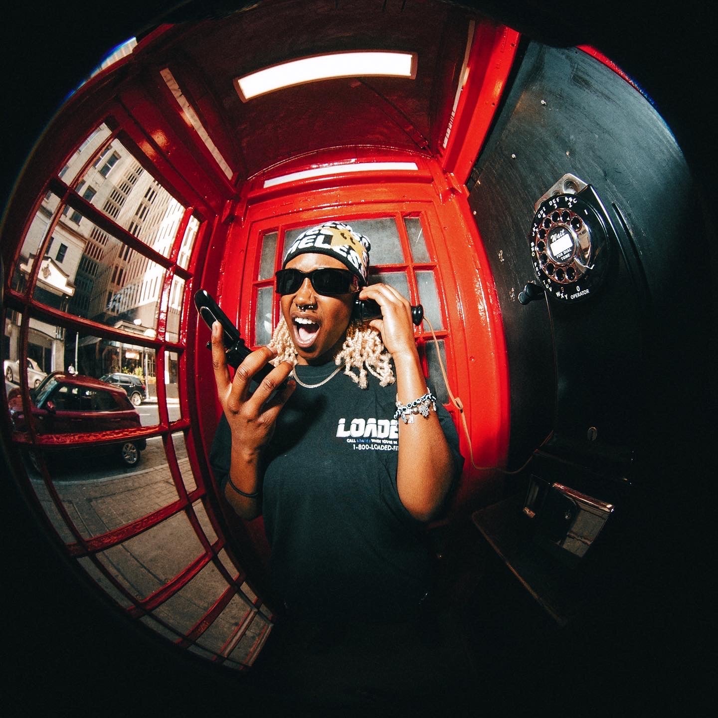 LOADED™️ “NEED SAVING” OVERSIZED TEE [BLACK]