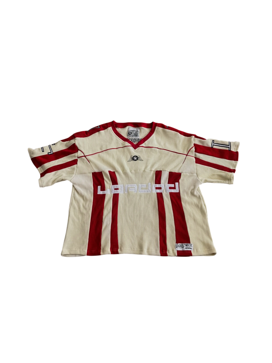 OVERSIZED RED SOCCER JERSEY
