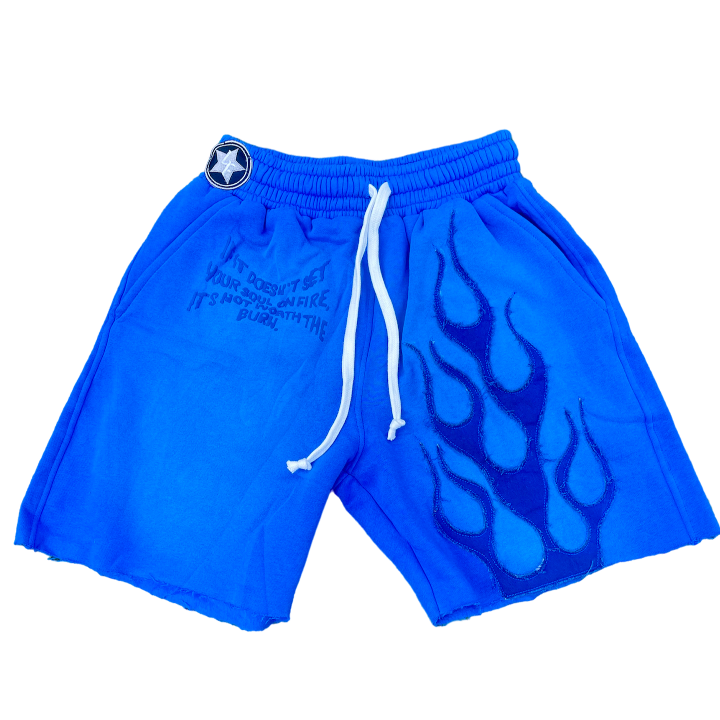 LOADED FLARE (LF) SHORTS [BLUE]