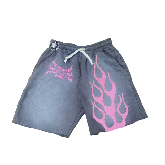 LOADED FLARE (LF) SHORTS [GRAY]