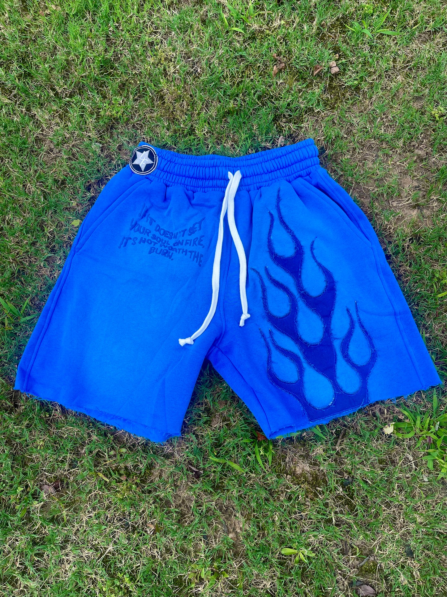 LOADED FLARE (LF) SHORTS [BLUE]