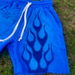 LOADED FLARE (LF) SHORTS [BLUE]