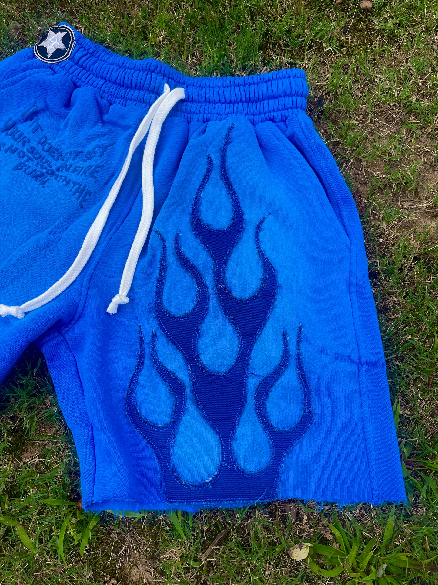 LOADED FLARE (LF) SHORTS [BLUE]